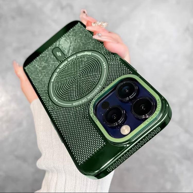 Fashionable Magnetic iPhone Case with Heat Dissipation Mesh