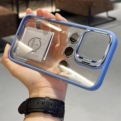 CrystalStand iPhone Case: Clarity, Stand, and Lens Film All-in-One
