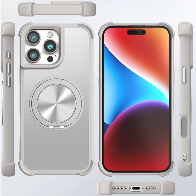 Protective Airbag Stand Phone Case-Magnetic Charging Compatible