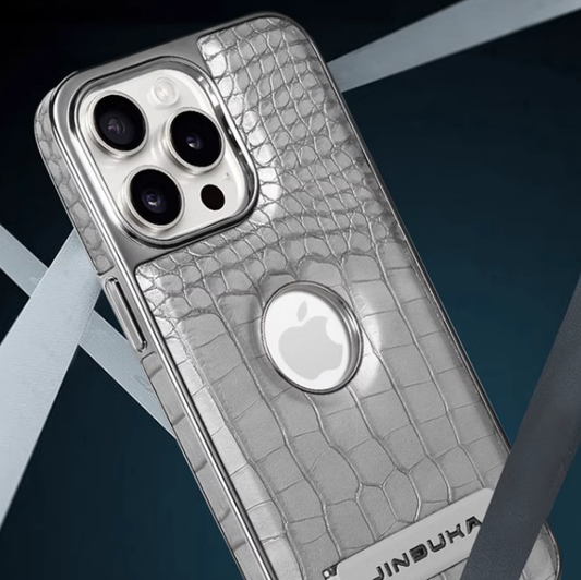 LuxGuard Crocodile  Leather Case – MagSafe & Stand Function