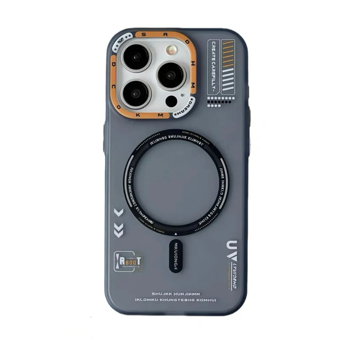 Tech Style Magnetic Frosted Mobile Phone Case