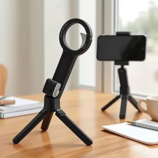 MagTrip MetalStand – Alloy Magnetic Tripod, Foldable & Portable, Multi-Angle Video Capture