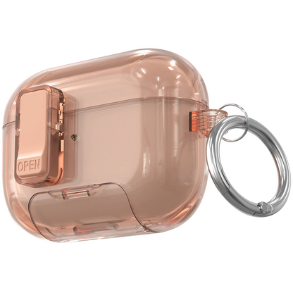 CrystalSnap Clear Magnetic AirPods Case – Wireless Charging & Built-in Stand