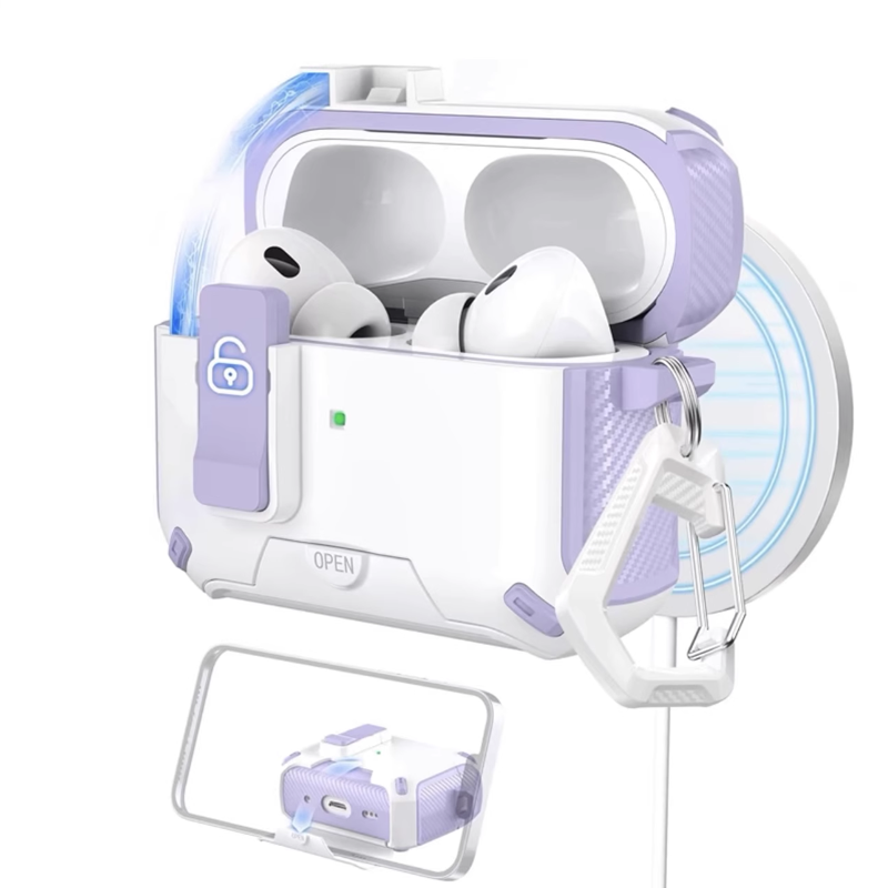 MagSnap ArmorPod Case – Strong Magnetic Hold & One-Touch Open