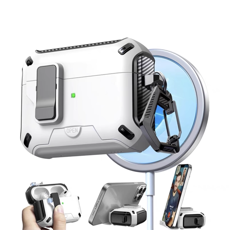 MagSnap ArmorPod Case – Strong Magnetic Hold & One-Touch Open