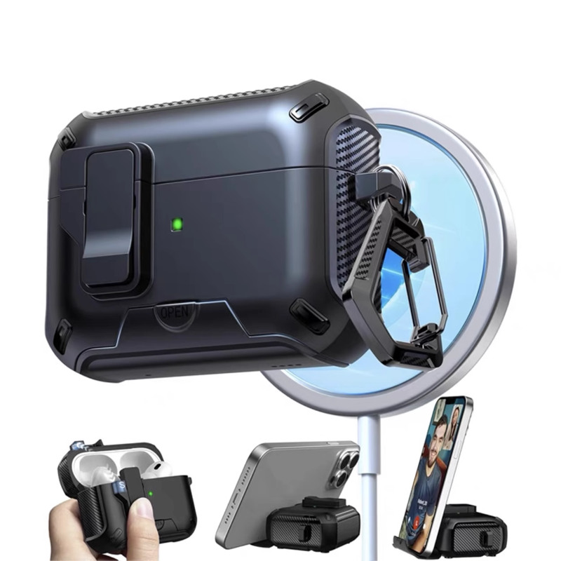 MagSnap ArmorPod Case – Strong Magnetic Hold & One-Touch Open