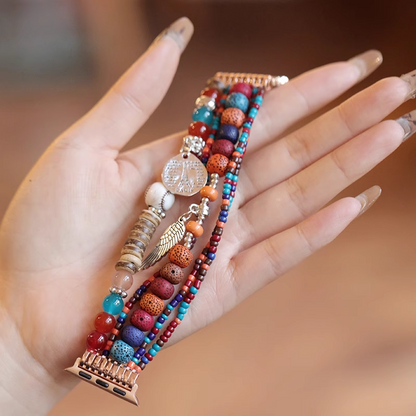 BohoStrap for Apple Watch – Artistic Weave & All-Day Comfort
