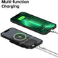 2-in-1 Magnetic and Wired Charging Power Bank with Digital Display